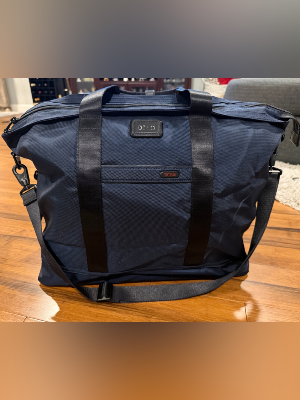 Tumi Gen 4.3 Ballistic Nylon 18.75” Zip top Carryall Tote - Navy